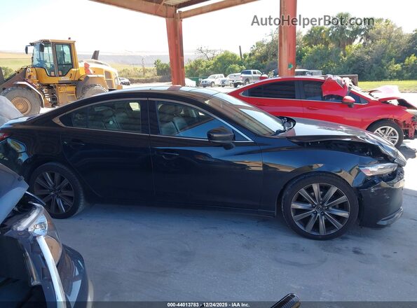 JM1GL1TY7J1327374 2018 MAZDA 6 Черный Вид задней части салона
