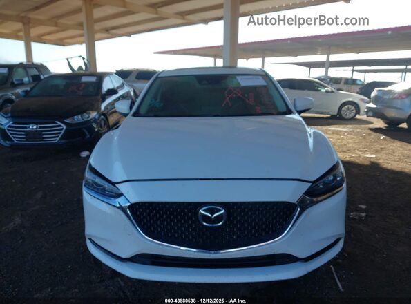 JM1GL1TY8M1618048 2021 MAZDA 6 White Vista del salpicadero