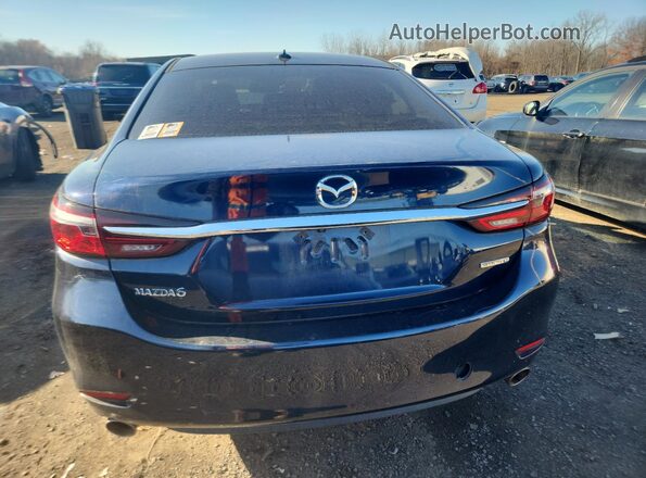 JM1GL1TY9K1503018 2019 MAZDA 6 Blue Widok z tyłu