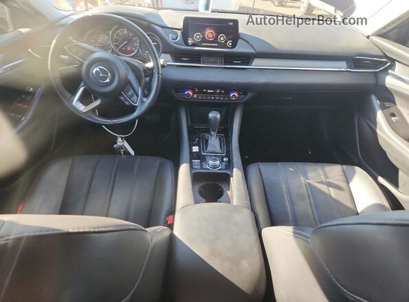 JM1GL1TY9K1503018 2019 MAZDA 6 Blue Widok deski rozdzielczej
