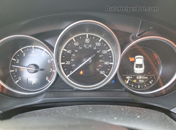 JM1GL1UM1M1607386 2021 MAZDA 6 Черный Вид щитка приборов