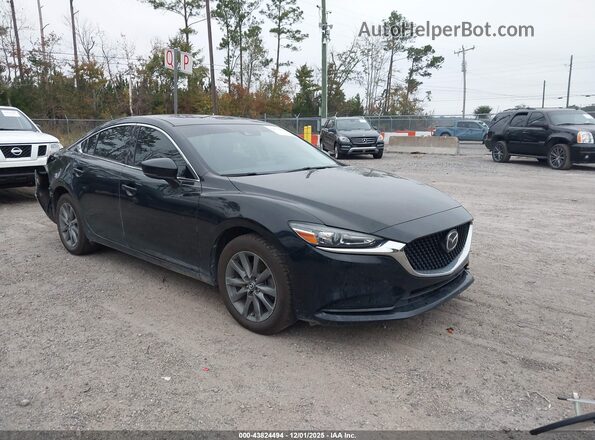 JM1GL1UM8M1609474 2021 MAZDA 6 Черный Передняя правая четверть