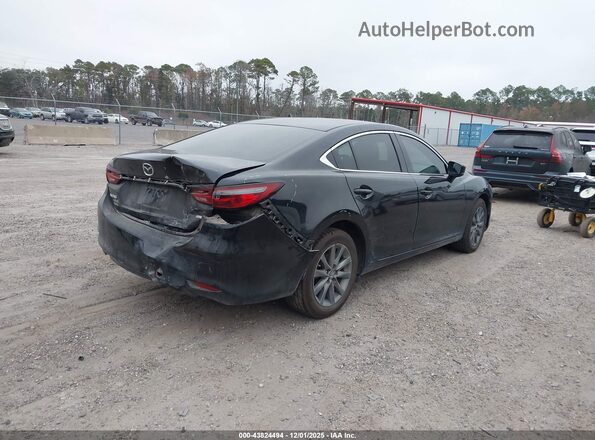 JM1GL1UM8M1609474 2021 MAZDA 6 Черный Задняя правая четверть