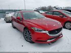 2021 Mazda Mazda6 Touring Red vin: JM1GL1VM1M1616183