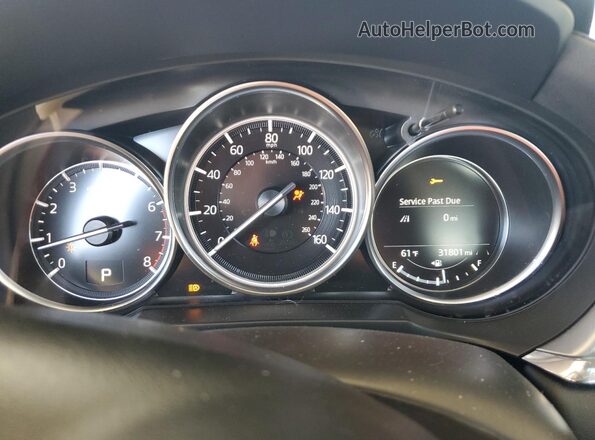 JM1GL1VM3L1514575 2020 MAZDA 6 Gray Vista del cuadro de instrumentos