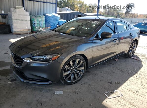 JM1GL1VM3L1514575 2020 MAZDA 6 Gray Vista tres cuartos delantera izquierda
