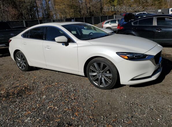 JM1GL1VM4J1333157 2018 MAZDA 6 White Przód prawy