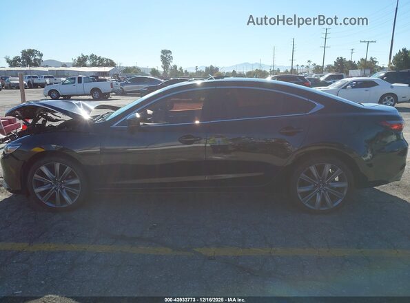 JM1GL1VM5L1526372 2020 MAZDA 6 Black Widok wnętrza z tyłu