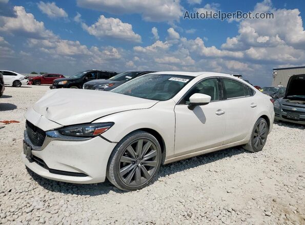 JM1GL1VM6M1609374 2021 MAZDA 6 White Przód lewy