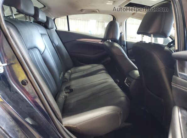 JM1GL1VM6M1613523 2021 MAZDA 6 Синий Вид задних сидений