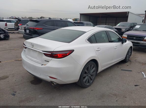 JM1GL1VM8M1614009 2021 MAZDA 6 White Trasero derecho