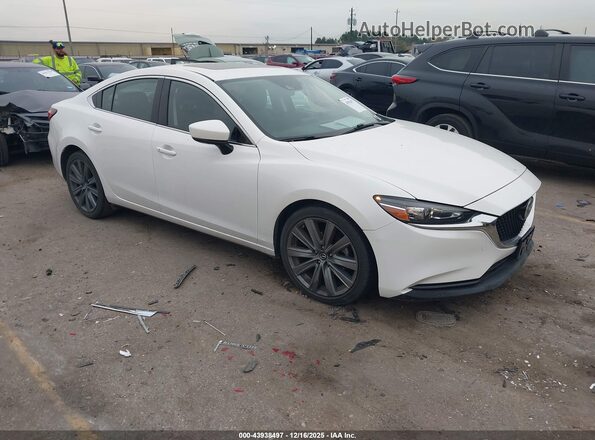 JM1GL1VM8M1614009 2021 MAZDA 6 White Delantero derecho