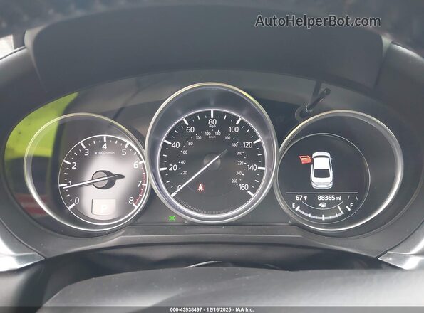 JM1GL1VM8M1614009 2021 MAZDA 6 White Vista de los asientos traseros