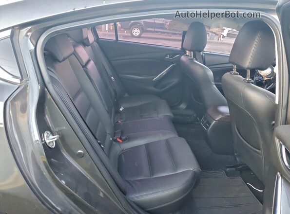 JM1GL1W56H1153826 2017 MAZDA 6 Серый Вид задних сидений