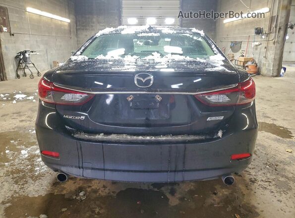 JM1GL1W58H1136641 2017 MAZDA 6 Черный Вид сзади
