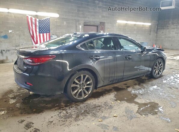 JM1GL1W58H1136641 2017 MAZDA 6 Черный Задняя правая четверть