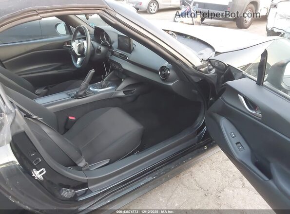 JM1NDAB76N0501489 2022 MAZDA MX-5 MIATA Черный Вид салона спереди