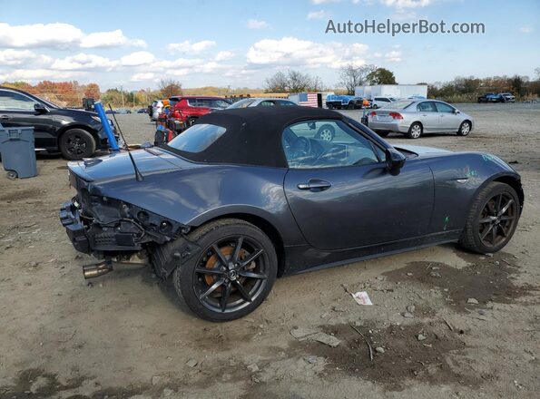 JM1NDAC71H0120796 2017 MAZDA MX-5 Серый Задняя правая четверть