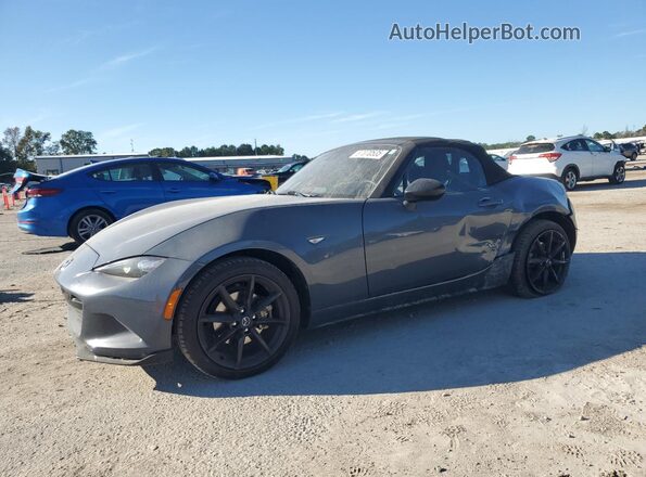 JM1NDAC72M0452921 2021 MAZDA MX-5 Серый Передняя левая четверть