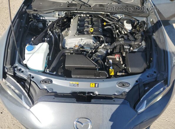 JM1NDAC72M0452921 2021 MAZDA MX-5 Серый Вид задней части салона