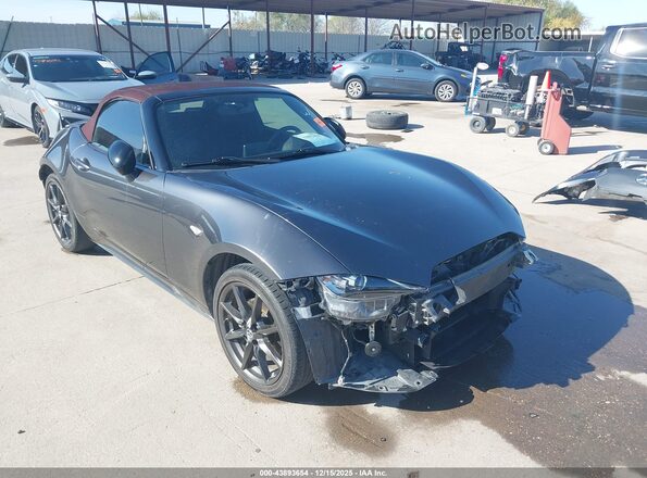 JM1NDAC73J0205354 2018 MAZDA MX-5 MIATA Серый Передняя правая четверть