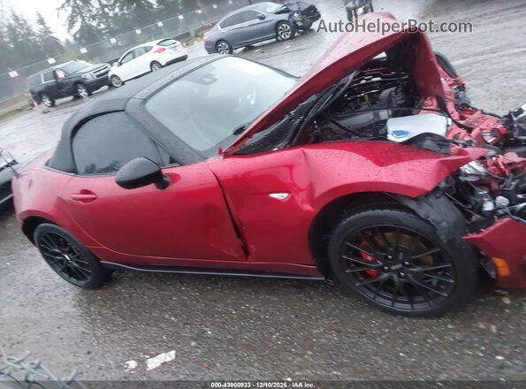 JM1NDAC73P0550117 2023 MAZDA MX-5 MIATA Красный Вид задней части салона