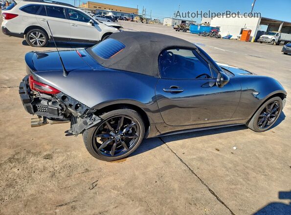 JM1NDAC76K0306521 2019 MAZDA MX-5 Серый Задняя правая четверть