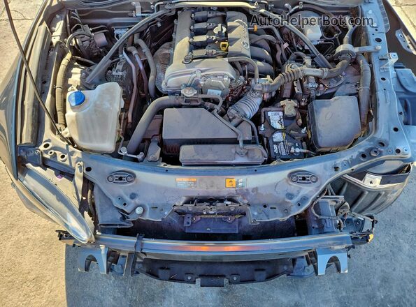 JM1NDAC76K0306521 2019 MAZDA MX-5 Серый Вид задней части салона