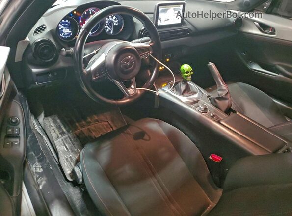 JM1NDAC77G0107615 2016 MAZDA MX-5 Белый Вид панели приборов
