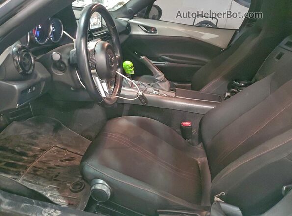 JM1NDAC77G0107615 2016 MAZDA MX-5 Белый Вид салона спереди