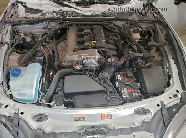 JM1NDAC77G0107615 2016 MAZDA MX-5 Белый Вид подкапотного пространства