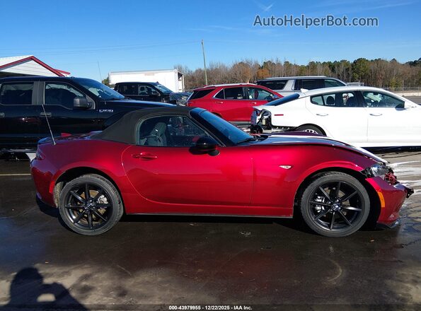 JM1NDAC78M0451093 2021 MAZDA MX-5 MIATA Красный Вид задней части салона