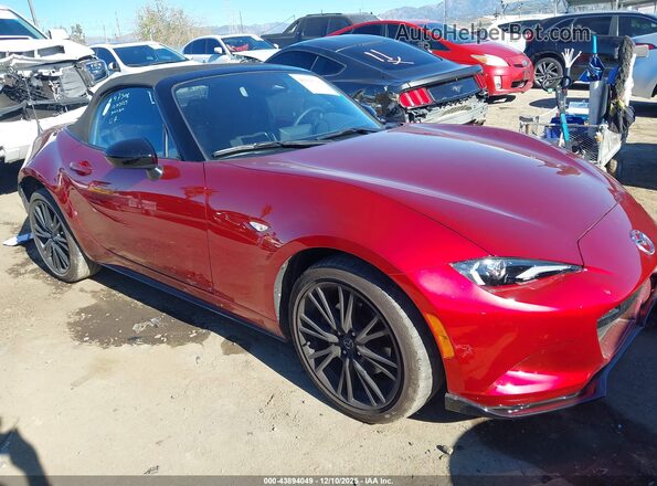 JM1NDAC7XS0659313 2025 MAZDA MX-5 MIATA Красный Передняя правая четверть