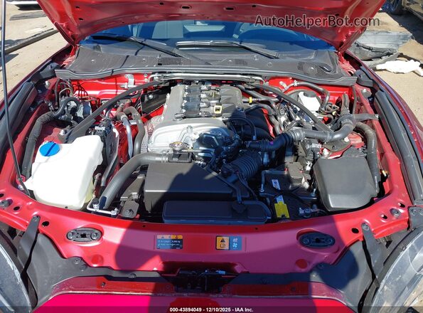 JM1NDAC7XS0659313 2025 MAZDA MX-5 MIATA Красный Вид сзади