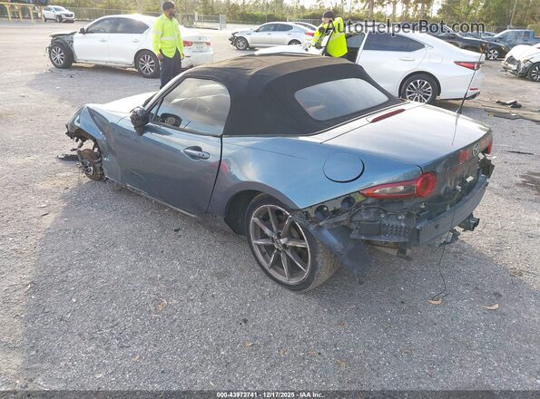 JM1NDAD73G0102328 2016 MAZDA MX-5 MIATA Blue Trasero izquierdo