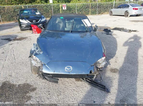 JM1NDAD73G0102328 2016 MAZDA MX-5 MIATA Blue Vista interior trasera