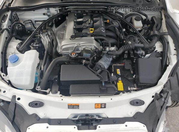 JM1NDAD73L0416829 2020 MAZDA MX-5 Белый Вид задней части салона