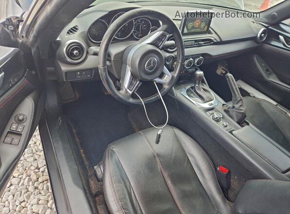 JM1NDAD74G0102323 2016 MAZDA MX-5 Черный Вид панели приборов