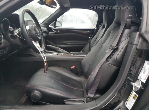 JM1NDAD74G0108462 2016 MAZDA MX-5 Черный Вид салона спереди