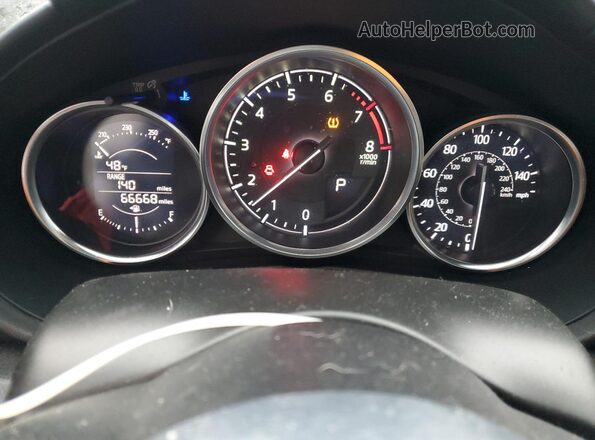 JM1NDAD74G0108462 2016 MAZDA MX-5 Черный Вид щитка приборов
