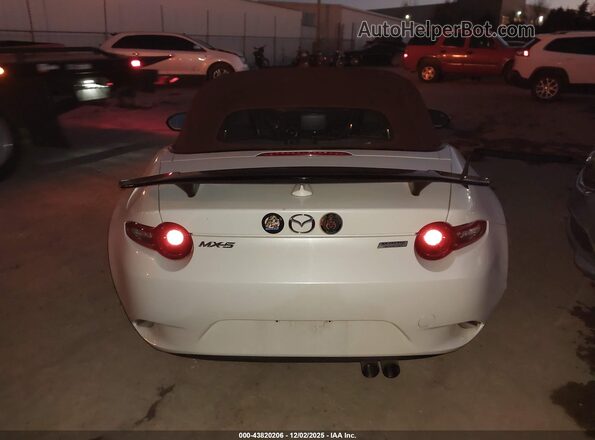 JM1NDAD76J0200776 2018 MAZDA MX-5 MIATA Белый 