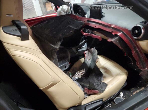 JM1NDAD76K0306825 2019 MAZDA MX-5 Бордовый Вид панели приборов