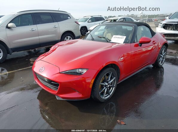 JM1NDAD77G0100856 2016 MAZDA MX-5 MIATA Красный Передняя левая четверть