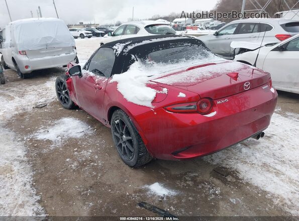 JM1NDAD78S0655470 2025 MAZDA MX-5 MIATA Красный Задняя левая четверть