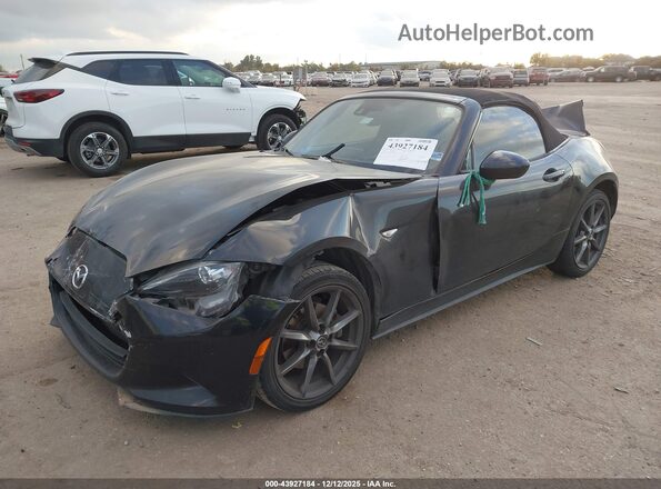 JM1NDAD7XG0115058 2016 MAZDA MX-5 MIATA Черный Передняя левая четверть