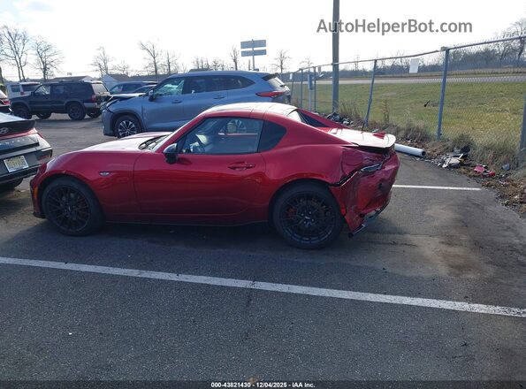 JM1NDAL73S0657130 2025 MAZDA MX-5 MIATA RF Red Задня ліва чверть