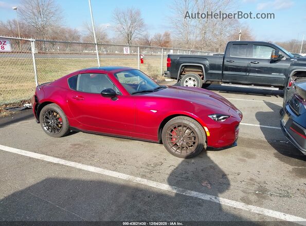 JM1NDAL73S0657130 2025 MAZDA MX-5 MIATA RF Red Передня права чверть
