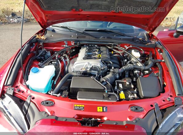 JM1NDAL73S0657130 2025 MAZDA MX-5 MIATA RF Red Вид ззаду