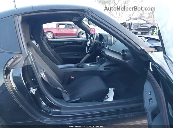 JM1NDAL78H0100500 2017 MAZDA MX-5 MIATA RF Black Widok naklejki z numerem VIN