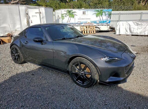 JM1NDAL79M0450082 2021 MAZDA MX-5 Серый Передняя правая четверть